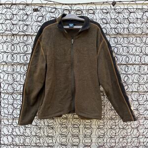 Kuhl Alfpaca Fleece Full Zip Jacket Pockets Hiking Adventure Gorpcore XXL